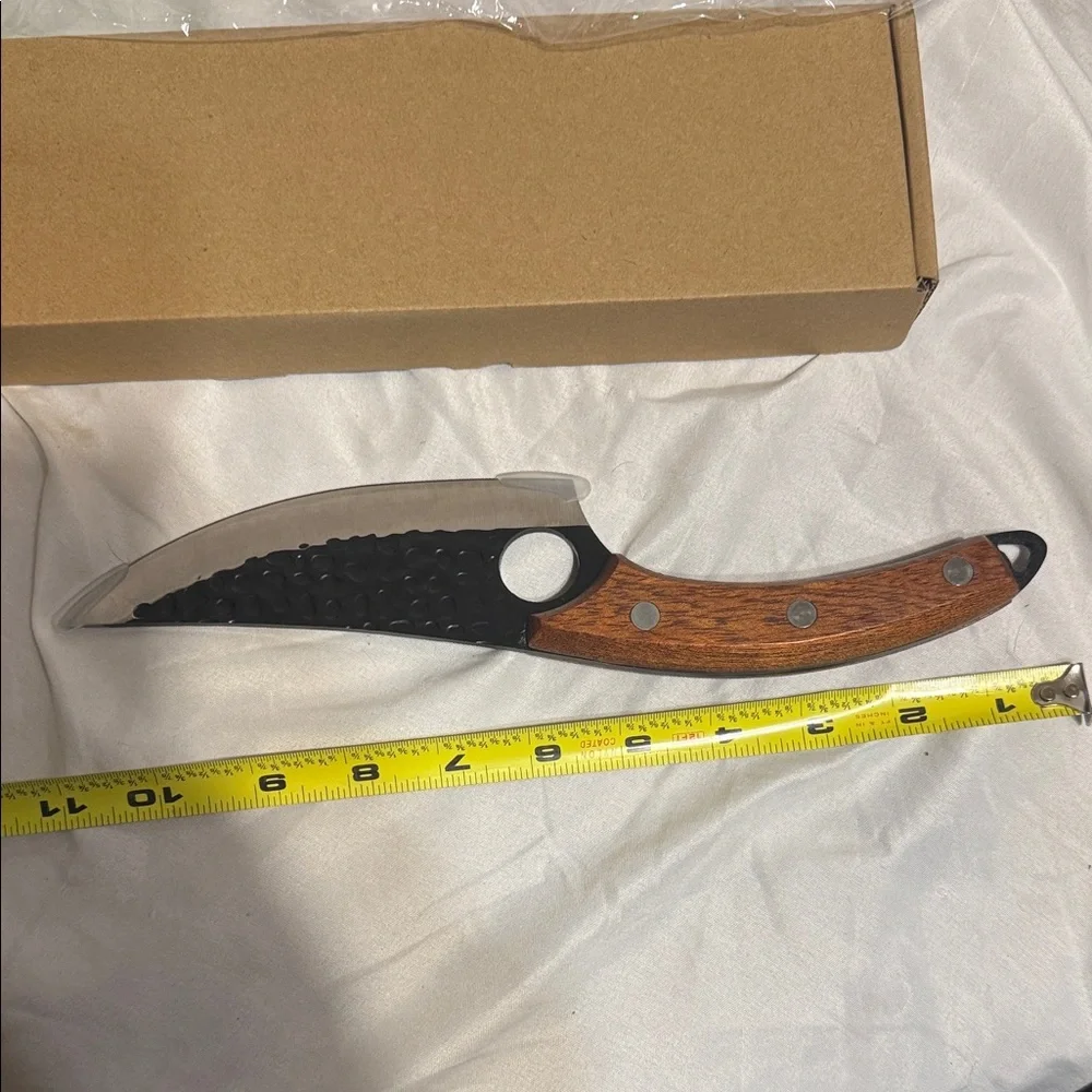 6in Boning Knife with Sheath NEW Wood Handle